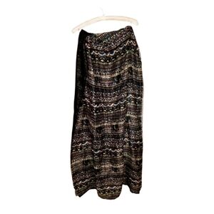 Sakroots Reversible Scarf Tribal Or Black Boho Gypsy Wrap